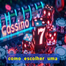 como escolher uma boa cartela de bingo