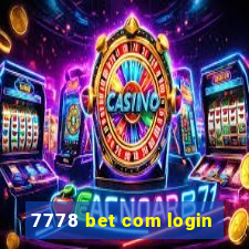 7778 bet com login