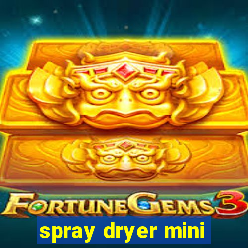 spray dryer mini