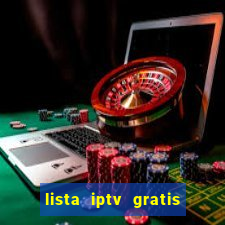 lista iptv gratis futebol ao vivo