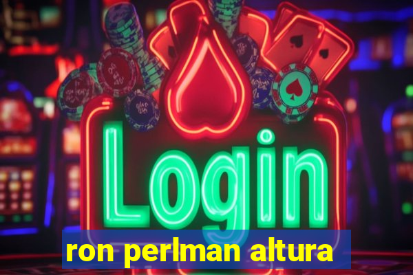 ron perlman altura