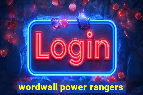 wordwall power rangers