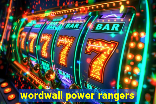 wordwall power rangers