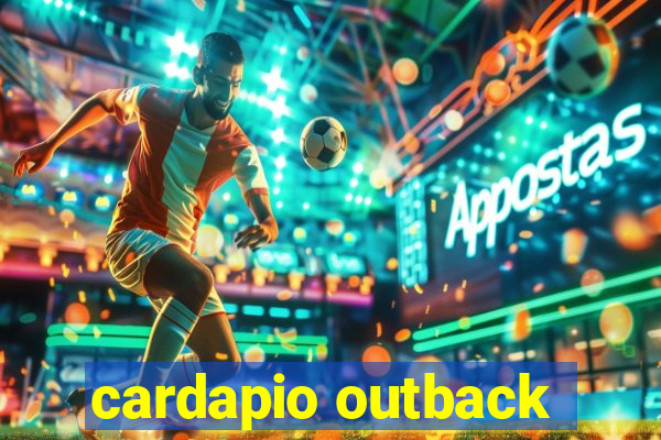 cardapio outback