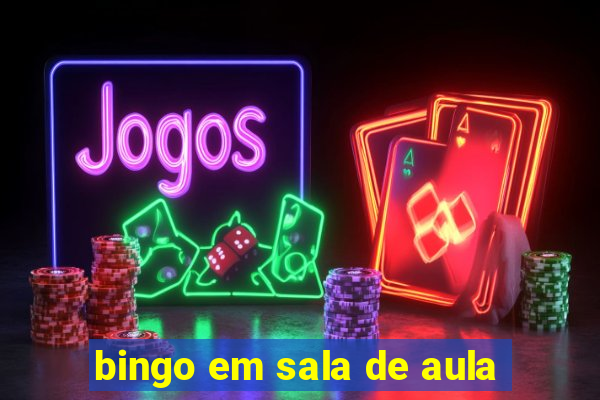 bingo em sala de aula