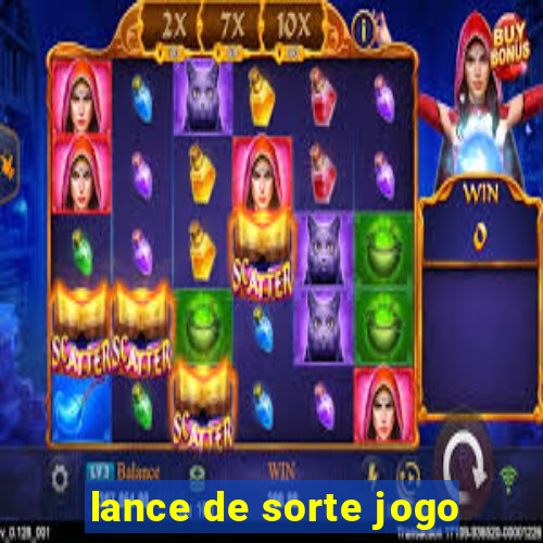 lance de sorte jogo