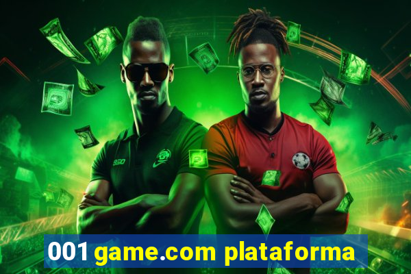 001 game.com plataforma