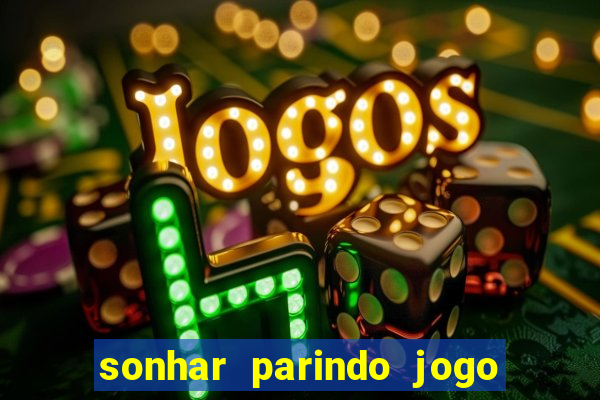 sonhar parindo jogo do bicho