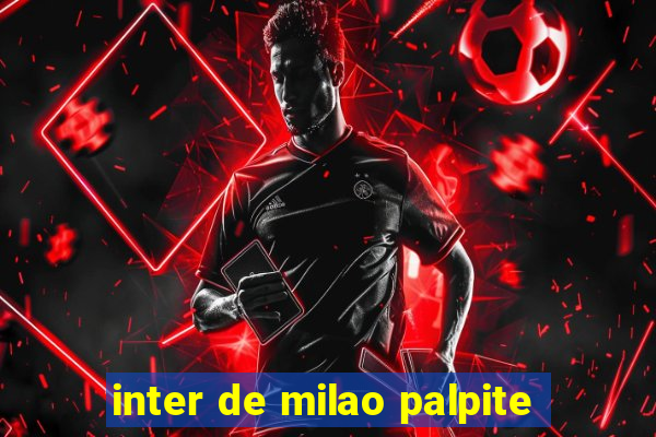 inter de milao palpite