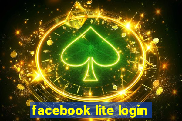 facebook lite login