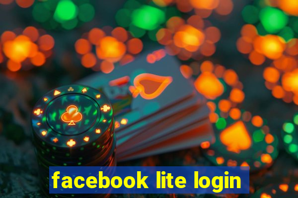 facebook lite login