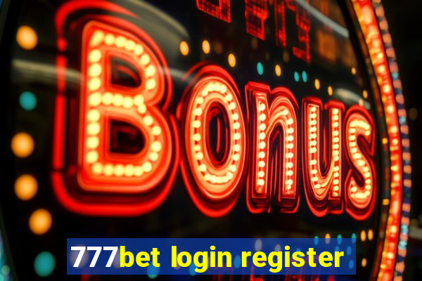 777bet login register