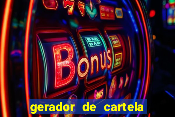 gerador de cartela de bingo