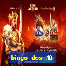 bingo dos 10 mandamentos da lei de deus