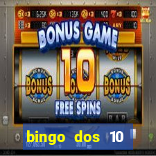 bingo dos 10 mandamentos da lei de deus