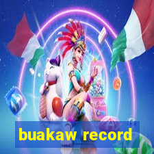 buakaw record