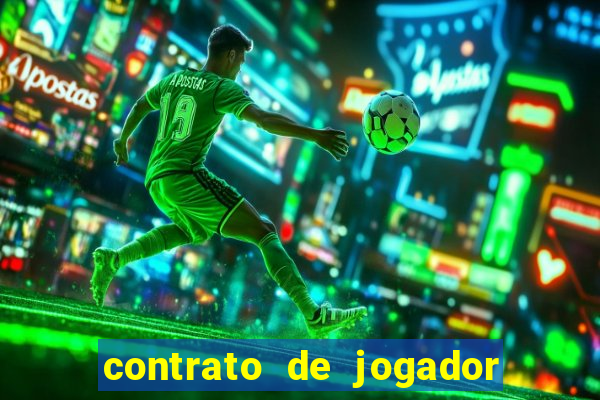 contrato de jogador de futebol word