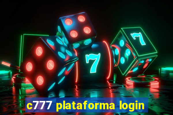 c777 plataforma login