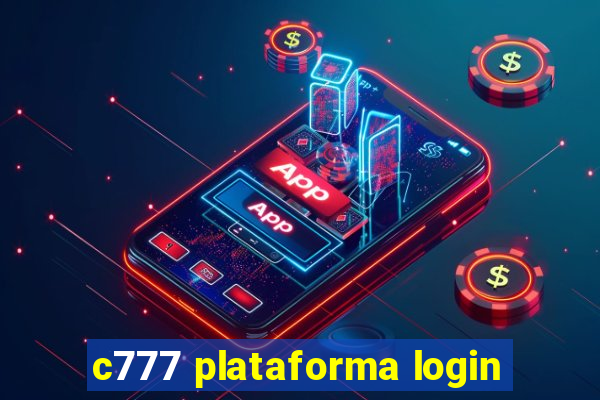 c777 plataforma login