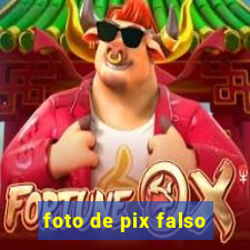 foto de pix falso