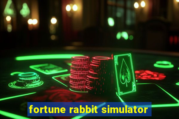 fortune rabbit simulator