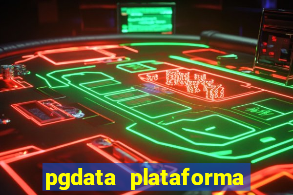 pgdata plataforma de jogos