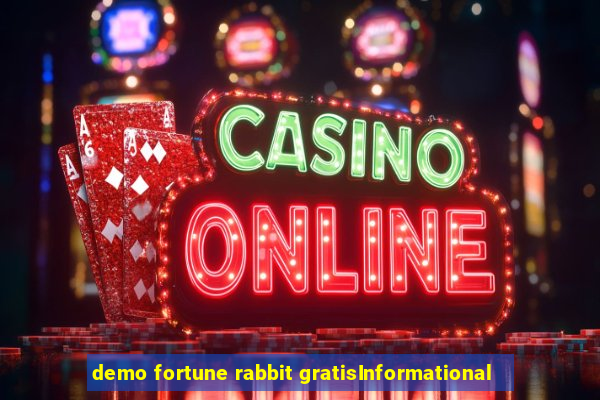 demo fortune rabbit gratisInformational