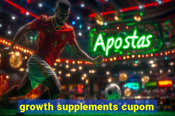 growth supplements cupom