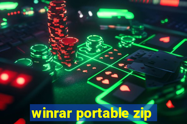 winrar portable zip