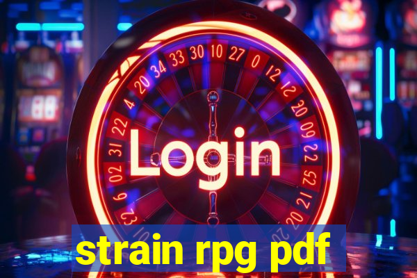 strain rpg pdf