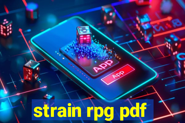 strain rpg pdf