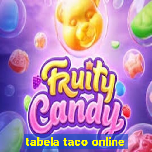 tabela taco online