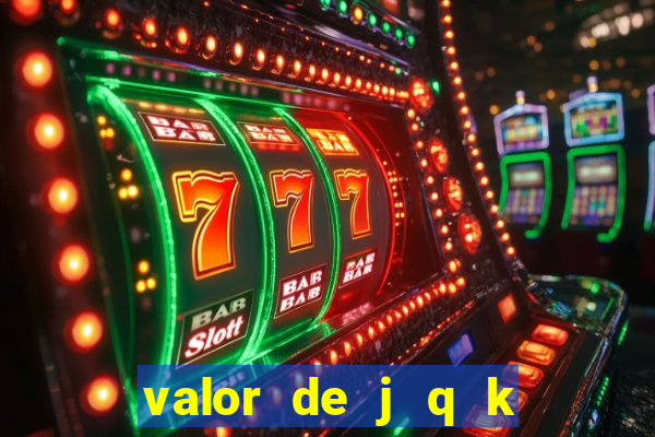 valor de j q k en blackjack