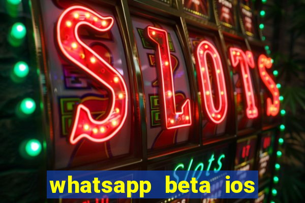 whatsapp beta ios testflight code