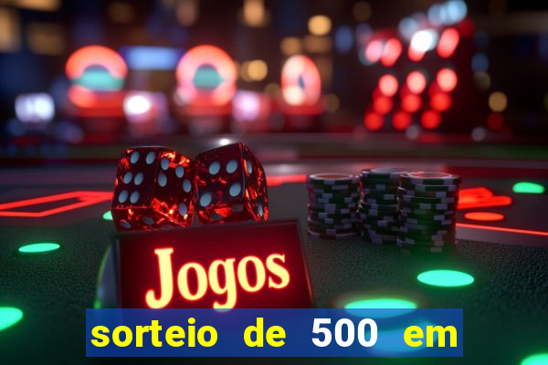 sorteio de 500 em cash toda segunda feira novibet