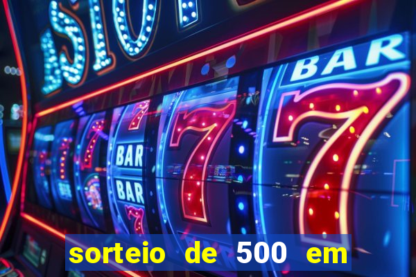 sorteio de 500 em cash toda segunda feira novibet