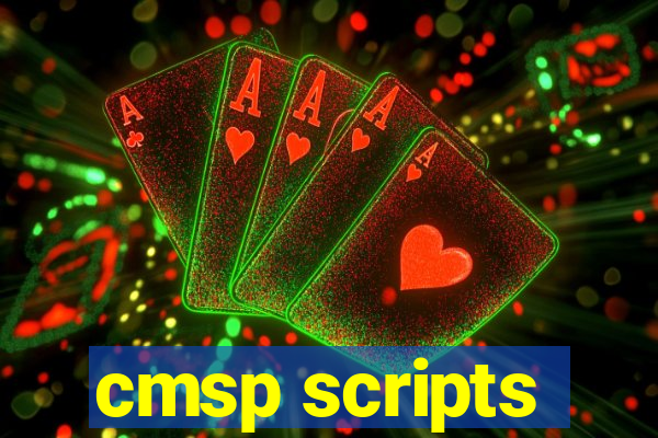 cmsp scripts