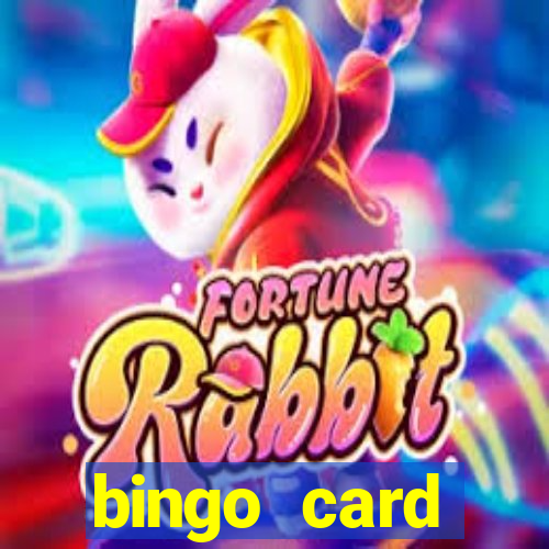 bingo card generator with pictures