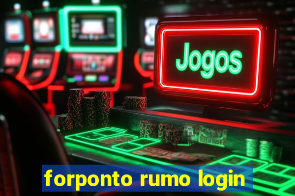 forponto rumo login