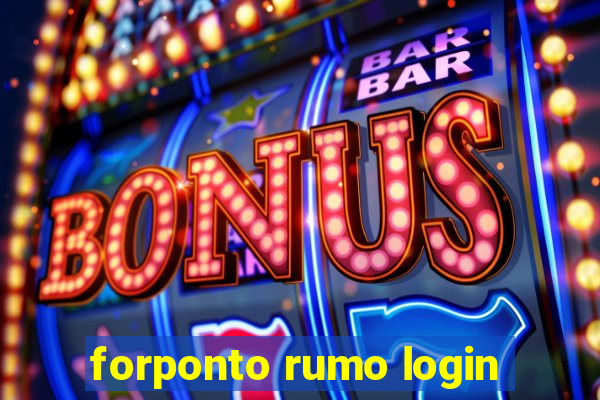 forponto rumo login