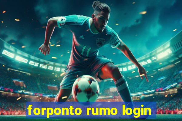 forponto rumo login