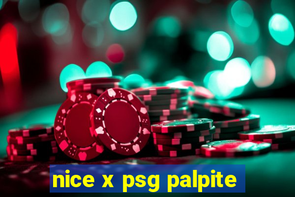 nice x psg palpite