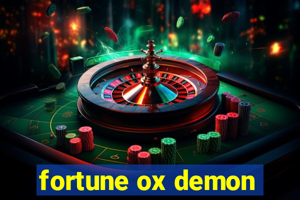 fortune ox demon