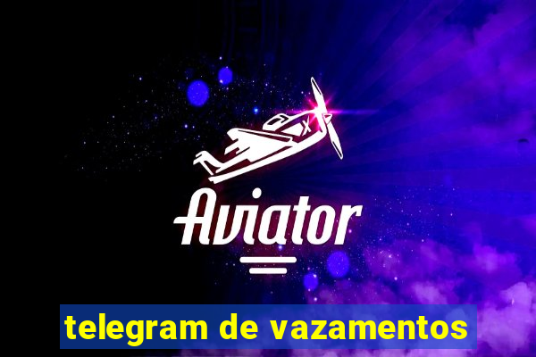 telegram de vazamentos