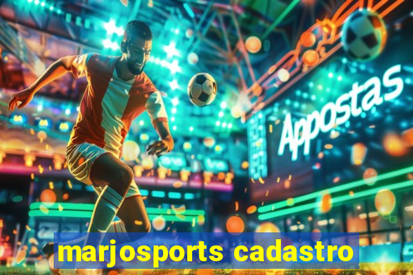 marjosports cadastro