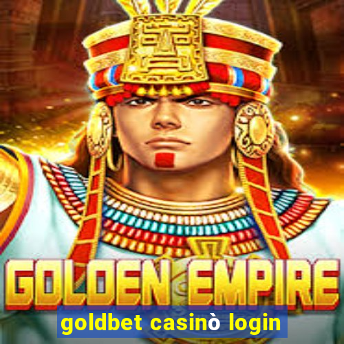 goldbet casinò login