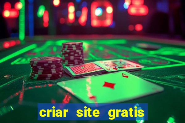 criar site gratis de jogos