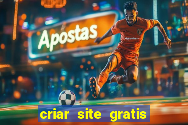 criar site gratis de jogos