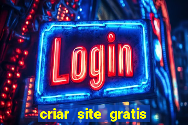 criar site gratis de jogos