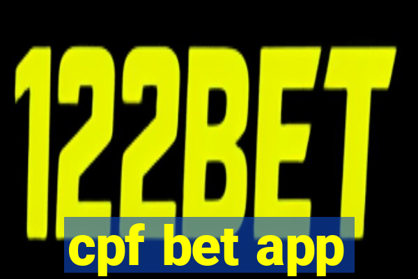 cpf bet app